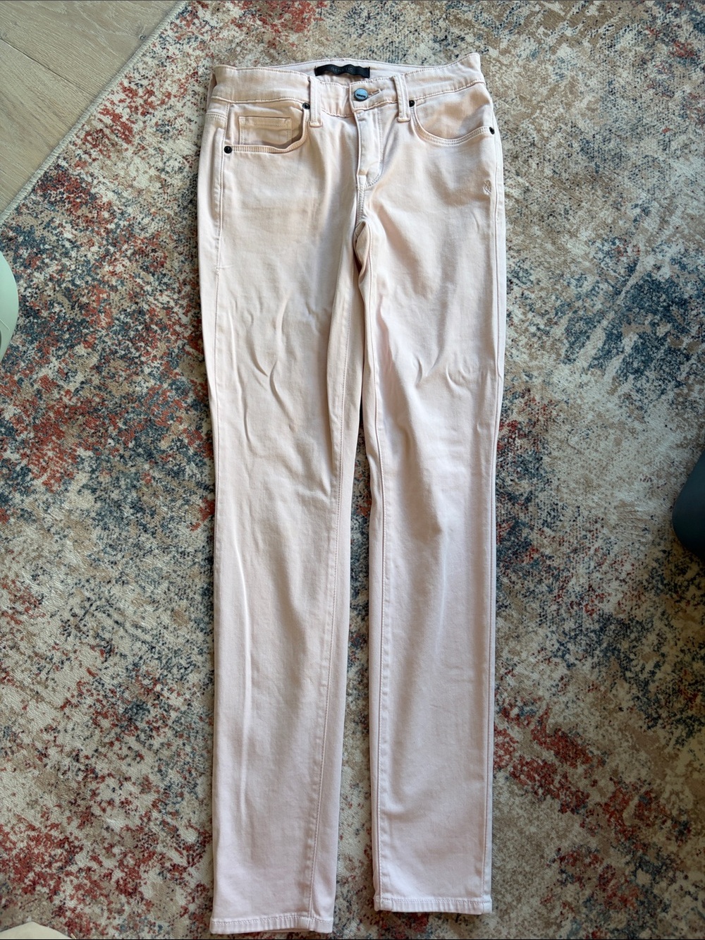 Genetic Denim Light Pink Skinny Jeans